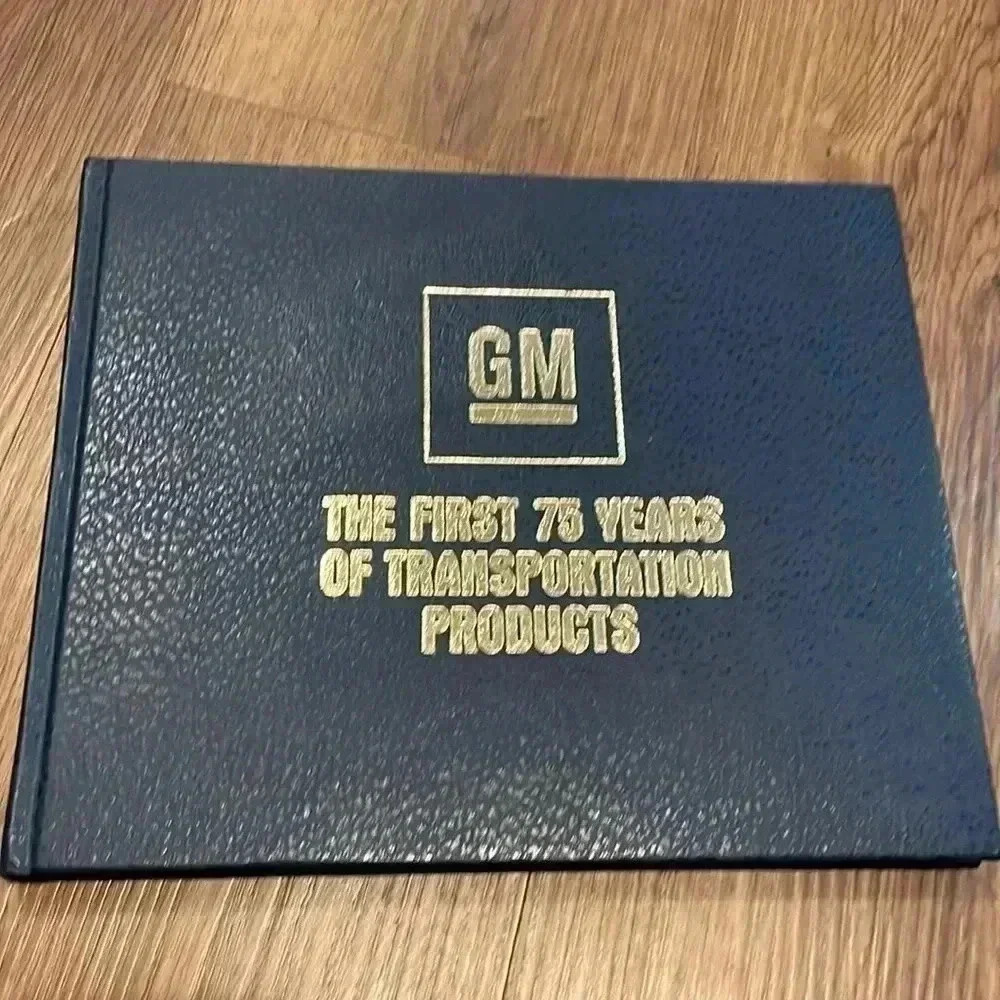 Vintage GM Collectors Book The First 75 Years